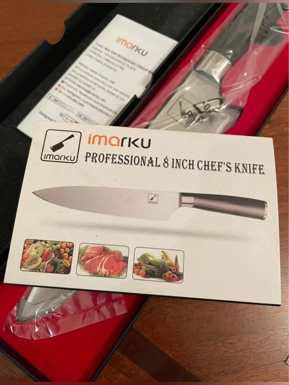 Japanese Chef Knife 8” HC Steel